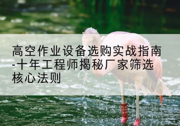 上党剪叉式升降机厂家-高空作业设备选购实战指南-十年工程师揭秘厂家筛选核心法则